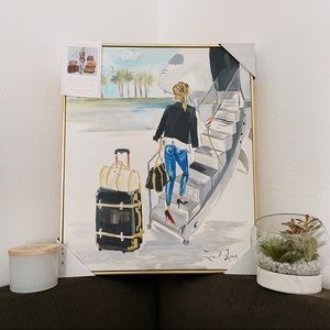 Colleen Karis Designs Canvas Wall Art Print 🌿🏙💫 20 x 24 x 1.5